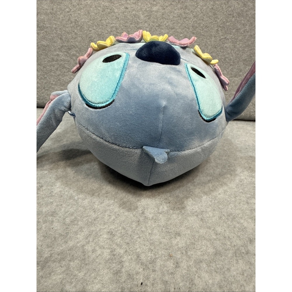 Disney Stitch Squishmallows Floral Lei Plush Jazwares Blue Stuffed 8" Plushie - Picture 6 of 14